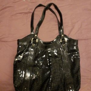 Liz Claiborne patent leather purse.